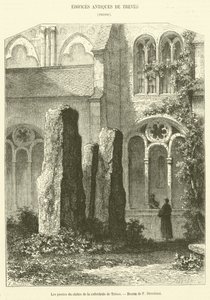 Les pierres du cloître de la cathédrale de Trèves