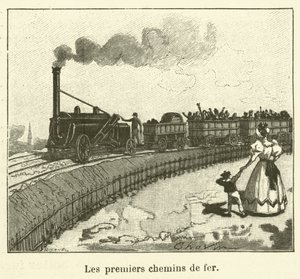 Les premiers chemins de fer