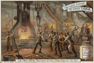 Carte Liebig représentant l