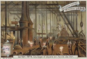 Carte Liebig représentant l