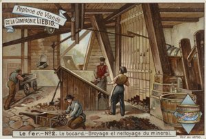 Carte Liebig représentant l