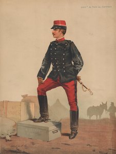 Lieutenant du Train des Équipages - French School