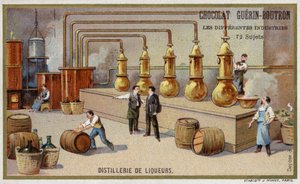 Distillerie de liqueurs - French School