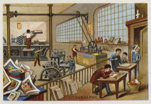 Lithographie - French School