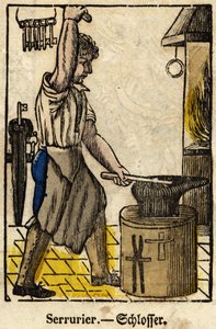 Serrurier; Série sur les métiers, image d