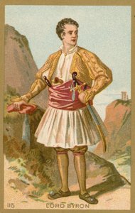 Lord Byron, poète anglais - French School