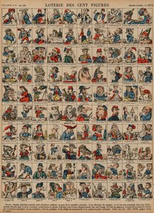 Loterie de cent figures - French School