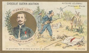 Louis-Marie-Julien Viaud dit Pierre Loti (1850-1923), écrivain et officier de marine français, auteur de « Pêcheur d