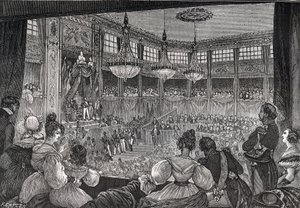Louis-Philippe Ier prête serment en tant que roi devant la Chambre des députés, le 9 août 1830 - Révolution de 1830 : 
