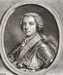 Louis, Dauphin de France, 1729-1765. Seul fils survivant du roi Louis XV. De Les Heures Libres publié en 1908. - French School