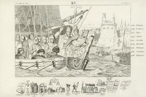 Louis IX de France menant l