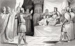 Louis Ier (778-840) le Pieux à la cour, de 