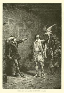Louis XIII et Albert de Luynes - French School
