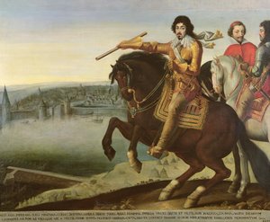 Louis XIII au siège de La Rochelle