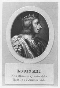 Louis XII, roi de France (gravure) - French School