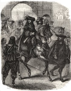Louis XIV (1638-1715) et sa femme Marie-Thérèse d