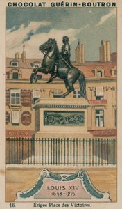 Louis XIV, 1638-1715, Érigée Place des Victoires - French School