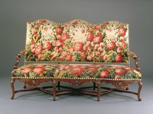 Canapé Louis XIV, vers 1710 - French School