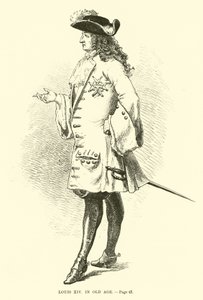 Louis XIV en vieillesse - French School