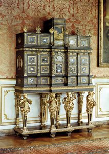 Cabinet à bijoux de Louis XIV, Atelier des Gobelins, vers 1685
