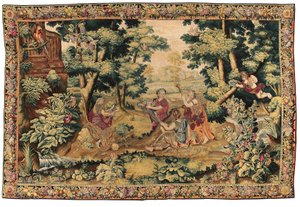Tapisserie Mythologique de Louis XIV, Gobelins ou Beauvais, fin du XVIIe siècle - French School