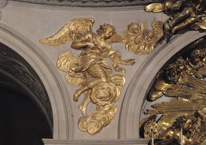 Ange de style Louis XIV, de l