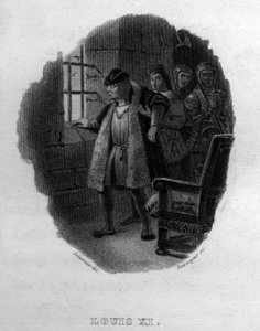Louis XI Chanson de Béranger dans « Œuvres Complètes » (1834) de Pierre Jean de Béranger (1780-1857), poète et chansonnier français - French School