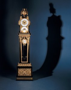Louis XVI grande sonnerie calendrier perpétuel astronomique Régulateur de Parquet - French School
