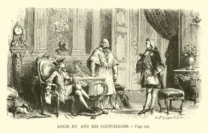 Louis XV et ses conseillers