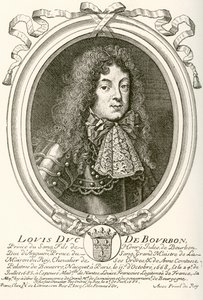 Louis de Bourbon, Prince de Condé, 1668 - 1710. Prince du sang à la cour de Louis XIV. De 