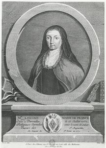 Louise-Marie de France (gravure) - French School