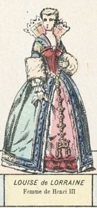 Louise de Lorraine, Femme de Henri III - French School