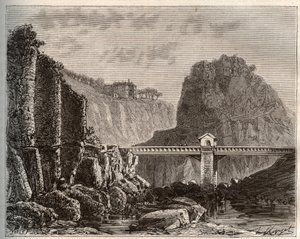 Lozère : rochers de Sainte-Madeleine - French School