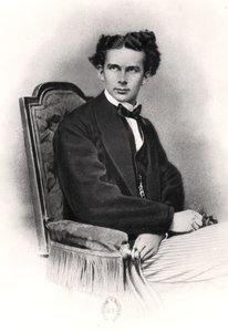 Ludwig II (1845-86) de Bavière, vers 1870