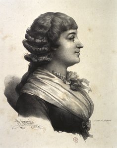 MADAME ROLAND (Marie-Jeanne Roland de la Platière) - French School
