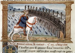 MARCO POLO: Illustration de "Livre de Marco Polo" - French School