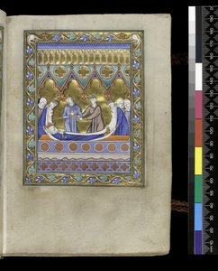 Enterrement de David, du Psautier et Heures d