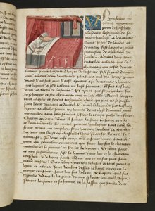 MS Hunter 252 018r Page de Cent Nouvelles Nouvelles, vers 1461-62 - French School