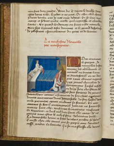 MS Hunter 252 020v Page de Cent Nouvelles Nouvelles, vers 1461-62 - French School