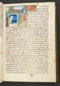 MS Hunter 252 030r Page de Cent Nouvelles Nouvelles, vers 1461-62 - French School