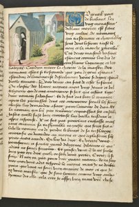 MS Hunter 252 033r Page de Cent Nouvelles Nouvelles, vers 1461-62 - French School