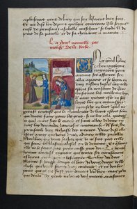 MS Hunter 252 038v Page de Cent Nouvelles Nouvelles, vers 1461-62