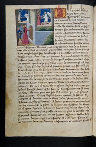 Page de Cent Nouvelles Nouvelles, c.1461-62 - French School