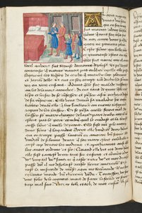 Page de Cent Nouvelles Nouvelles, c.1461-62 - French School