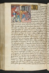 Page de Cent Nouvelles Nouvelles, c.1461-62 - French School