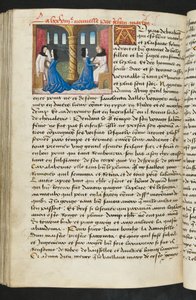 Page de Cent Nouvelles Nouvelles, c.1461-62 - French School