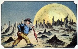 M. Baboulifiche sur la lune - dans « Voyage dans la lune » d