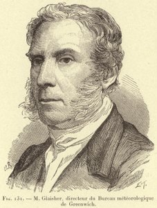 M Glaisher, directeur du Bureau météorologique de Greenwich - French School