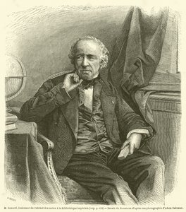 M Jomard, fondateur du Cabinet des cartes à la Bibliothèque impériale