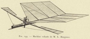 Machine volante de M L Hargrave